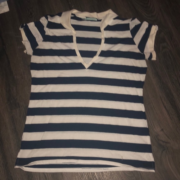 Striped Women’s Collared Shirt - Picture 1 of 1